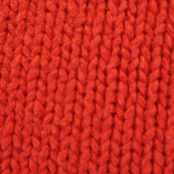 Small, Orange Leslie Fay Short Sleeve knit Sweater - Picture 3 of 5